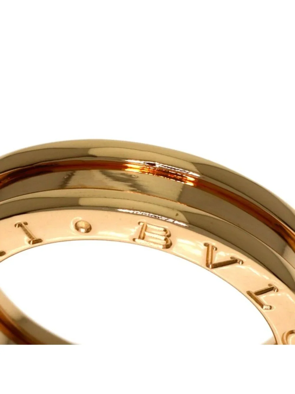 Bvlgari B-zero One Band 48 Ring 18k Pink Gold